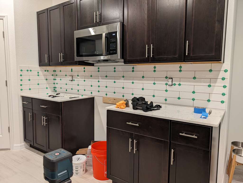 Finished home renovation project